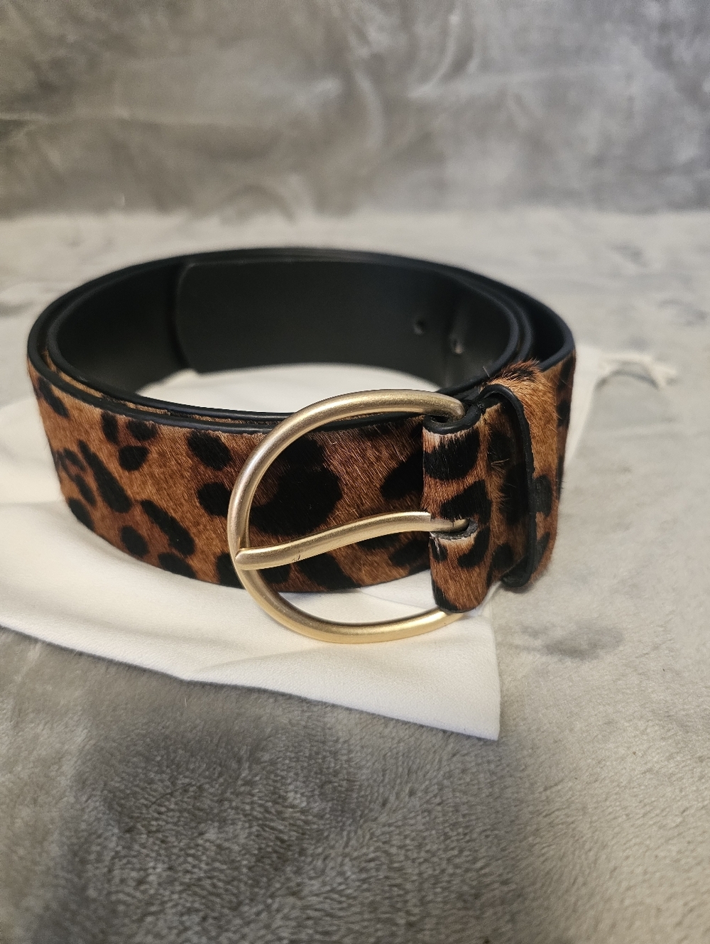CAbi Leopard Hair Belt XL